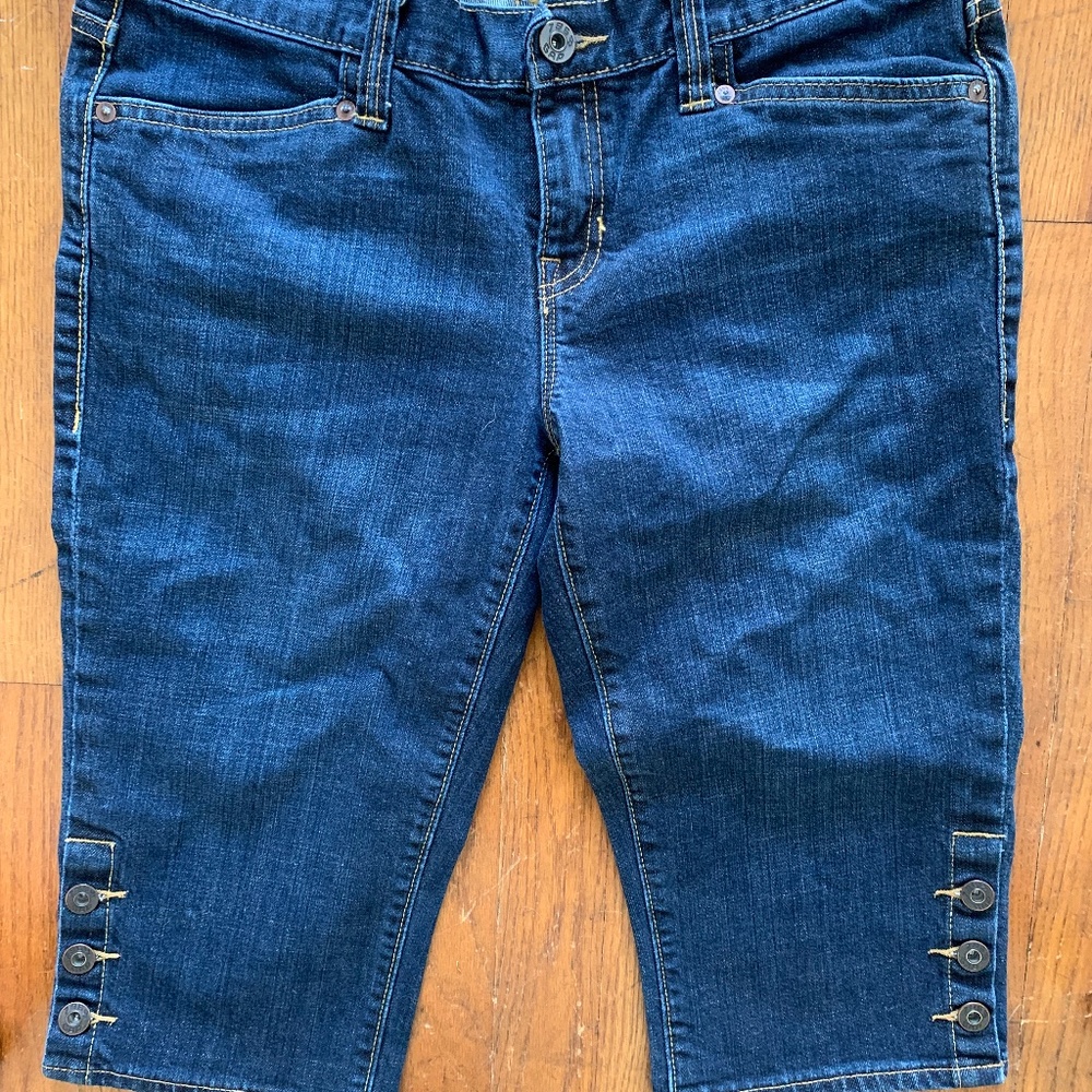GAP 1969 Stretch Denim Capris